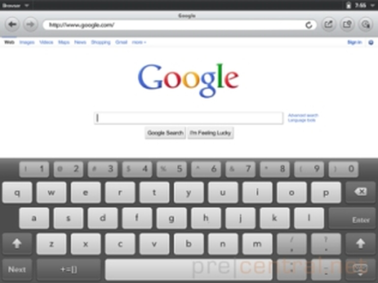 HP TouchPad screenshots leaked: What the new webOS will look like