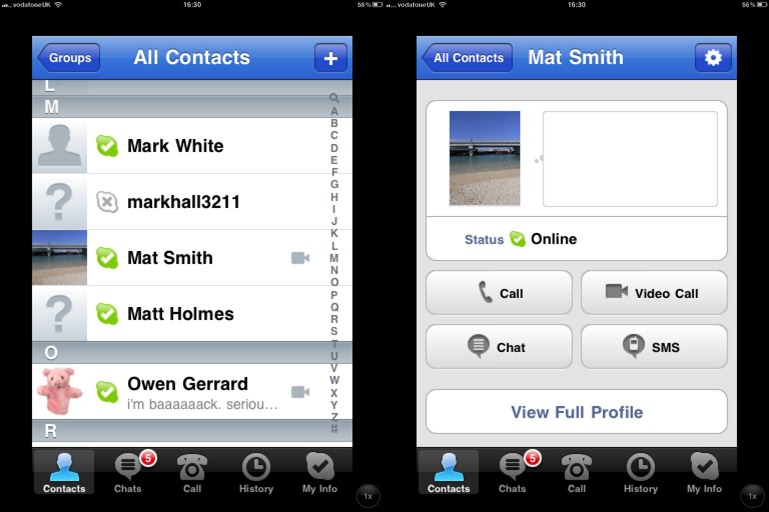 FaceTime vs Skype Video Calling on an iPad 2