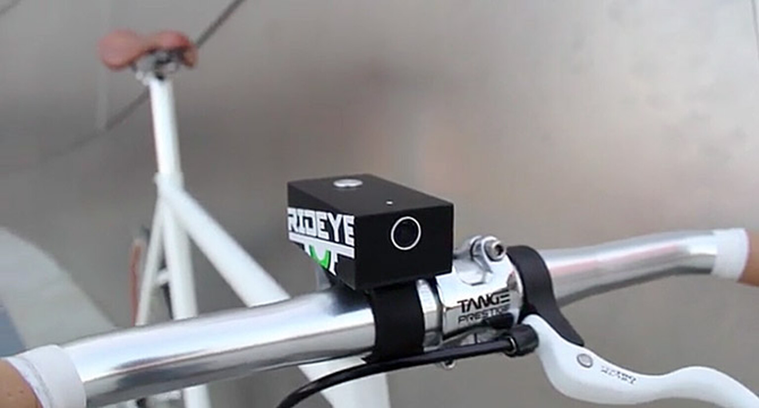 Rideye is a bicycle black box camera for hit and run accidents
