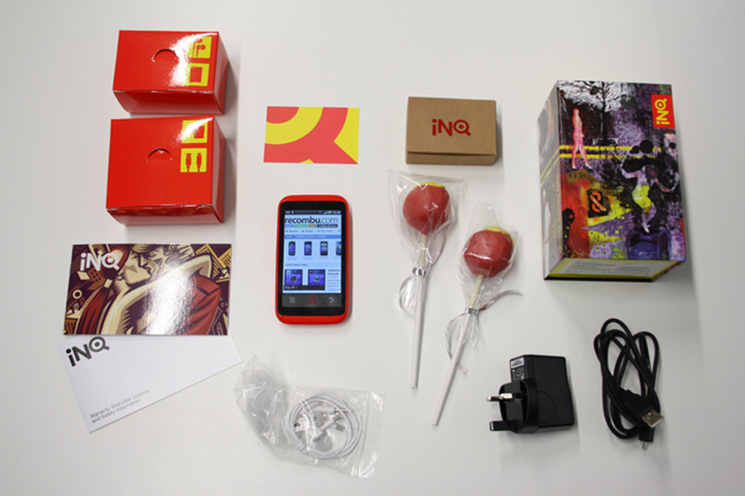 INQ Cloud Touch: What's in the box?