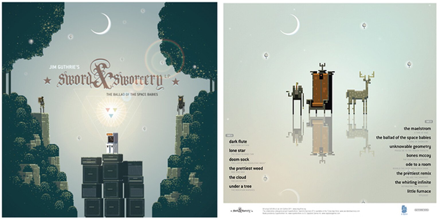 Update: Sword & Sworcery soundtrack available to buy now as a real-life LP