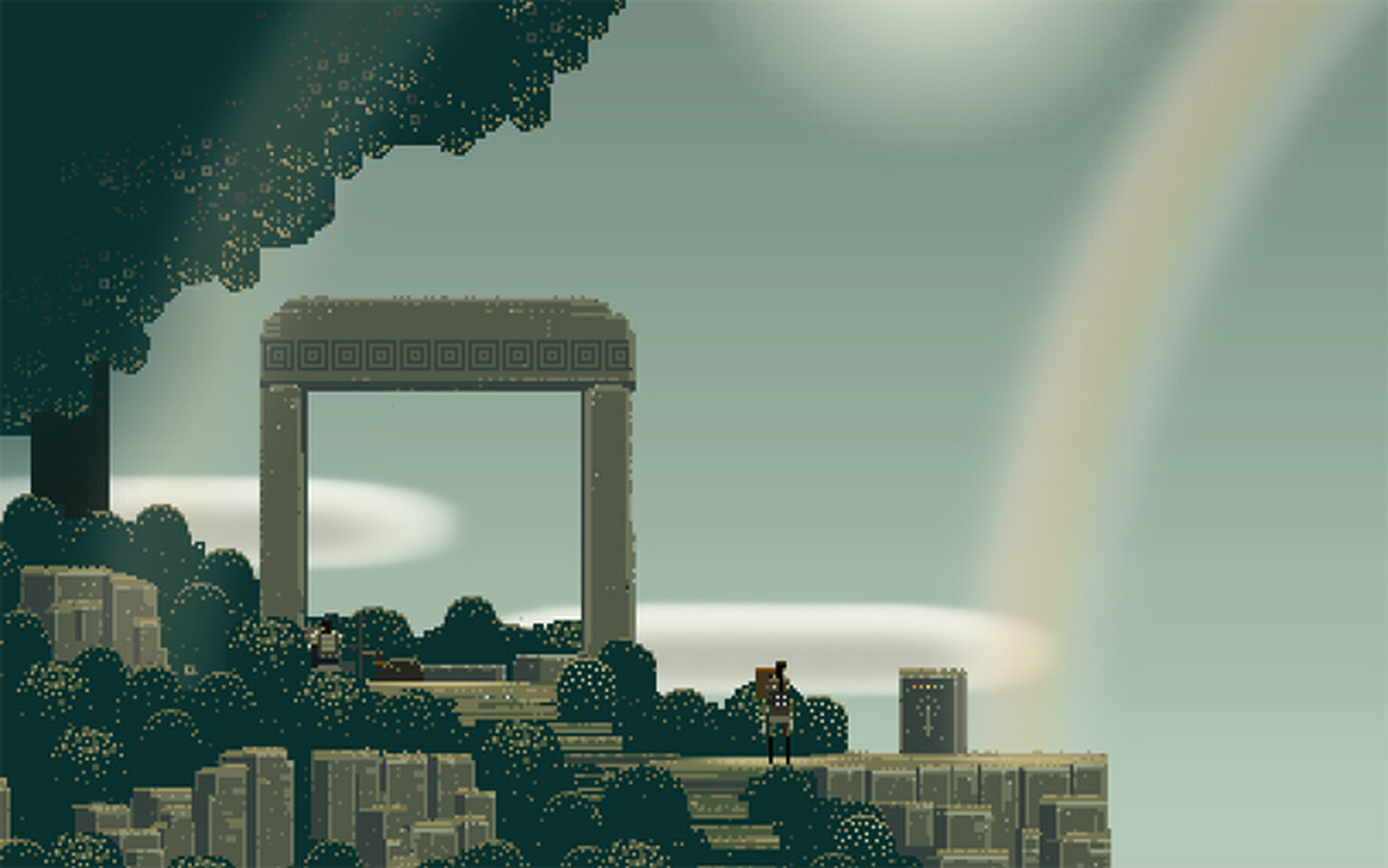 Superbrothers: Sword & Sworcery EP for iPad: Beautiful and mesmerising point and click audio sensory adventure