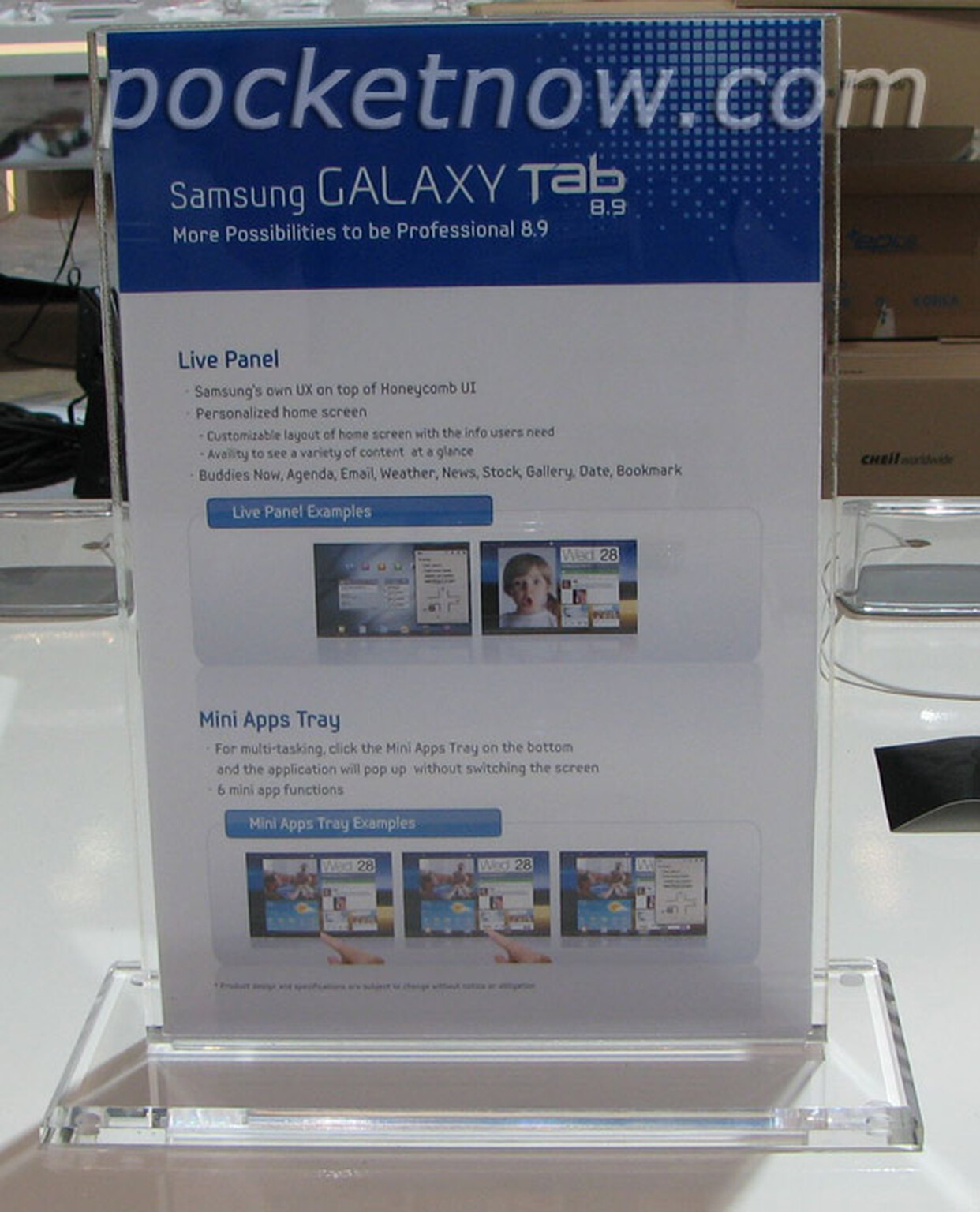 Samsung Galaxy Tab 8.9 specs leaked: Dual-core, Android 3.0, new-look custom UI