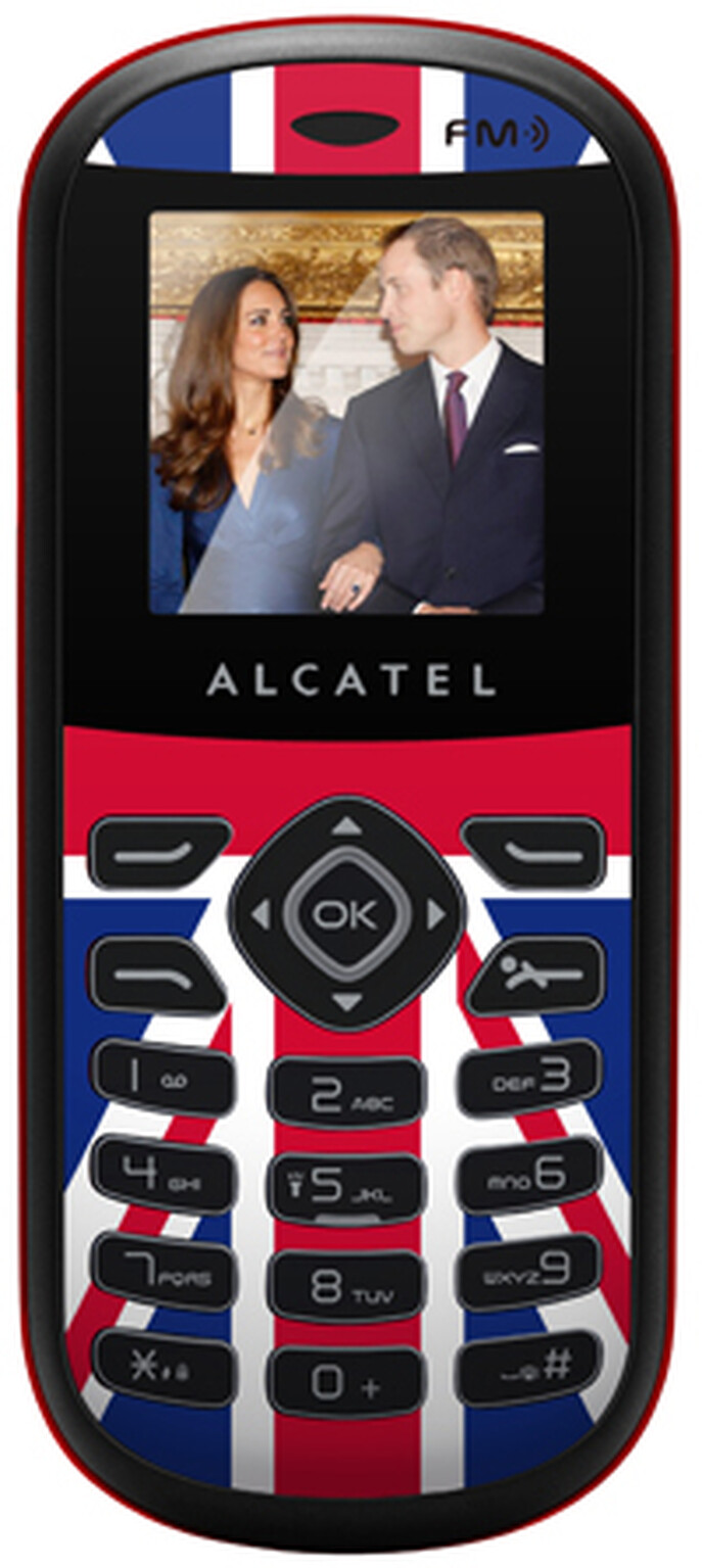Alcatel launches Royal Wedding phone