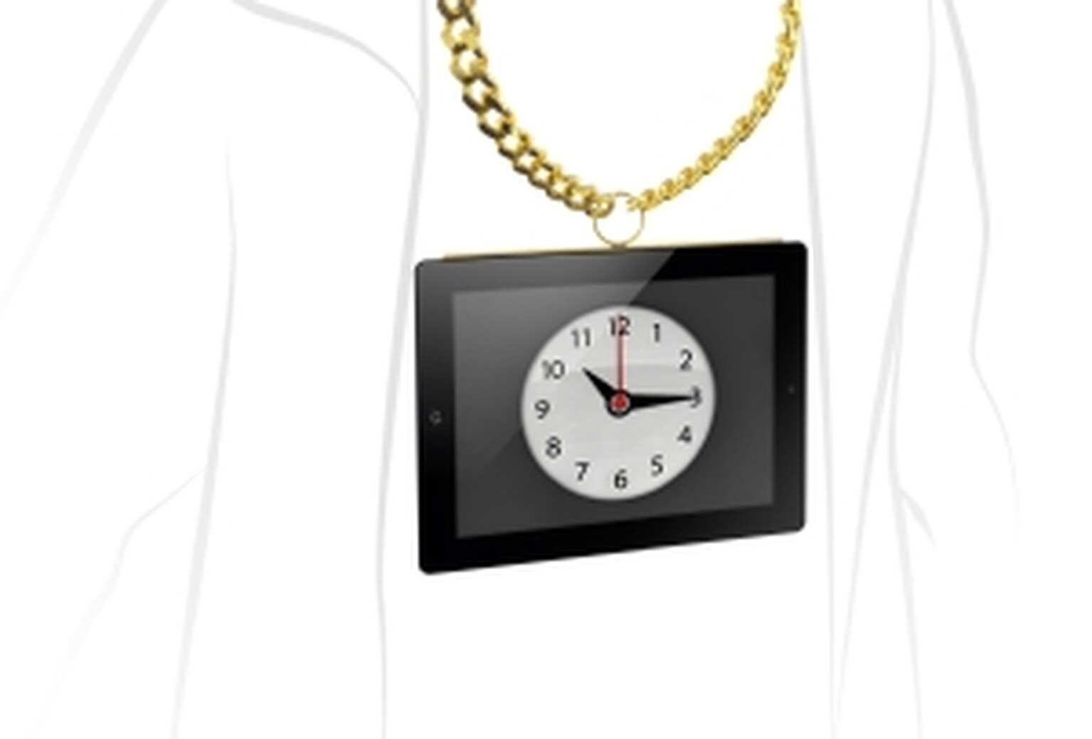 Channel your inner Flava Flav with this iPad 2 accessory.