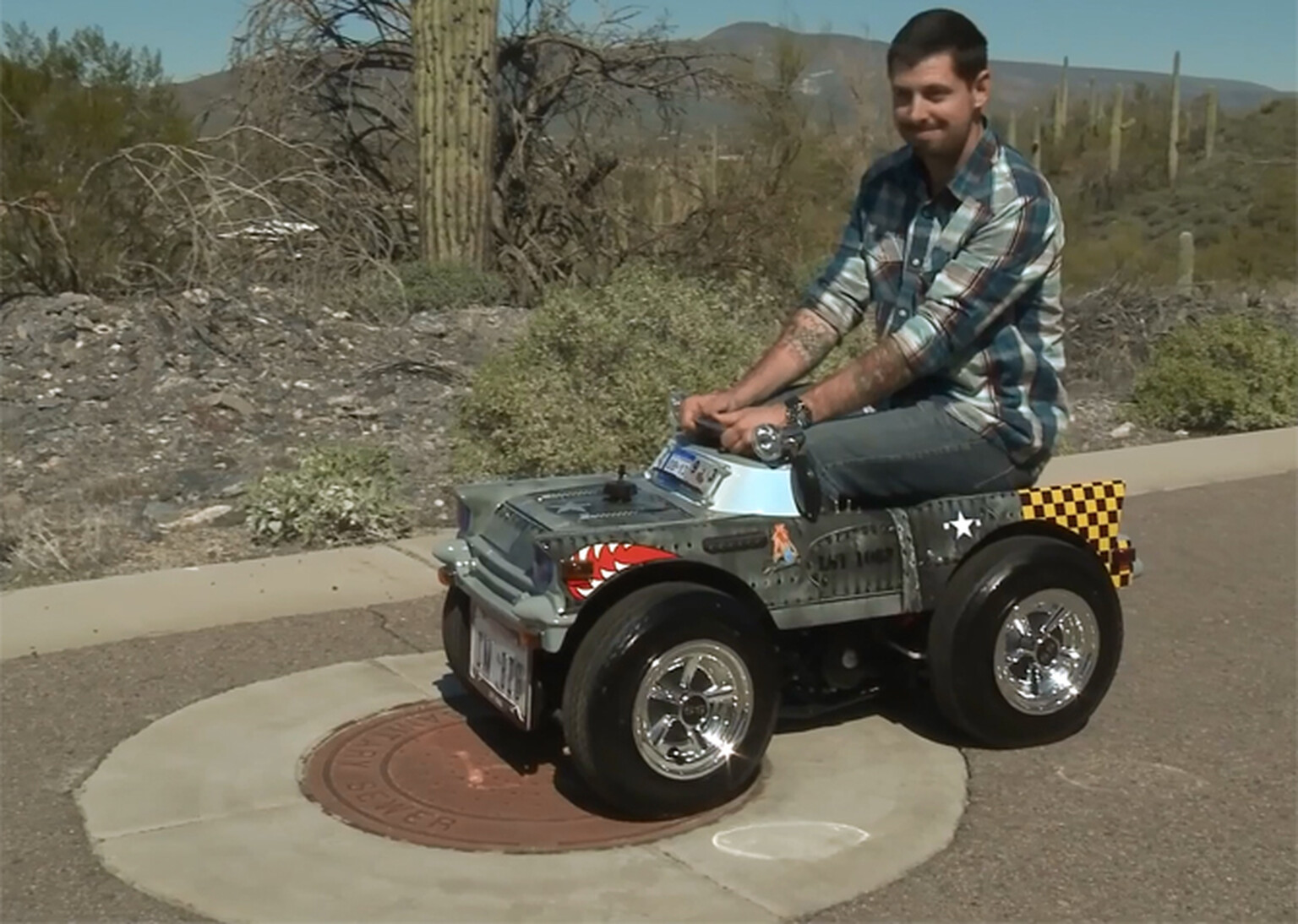 World's smallest road-worthy car is comically tiny