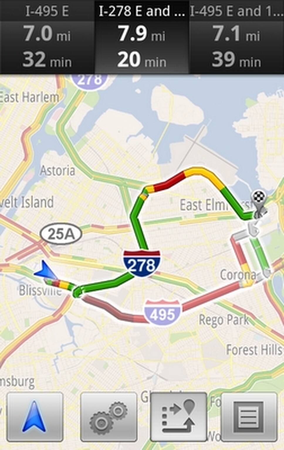 Google Maps Navigation gets traffic adjustments on Android phones