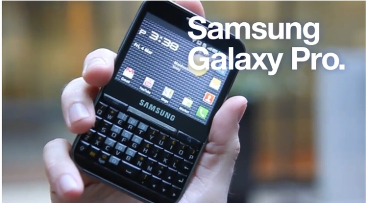 Samsung Galaxy Pro revealed: Coming to Three UK