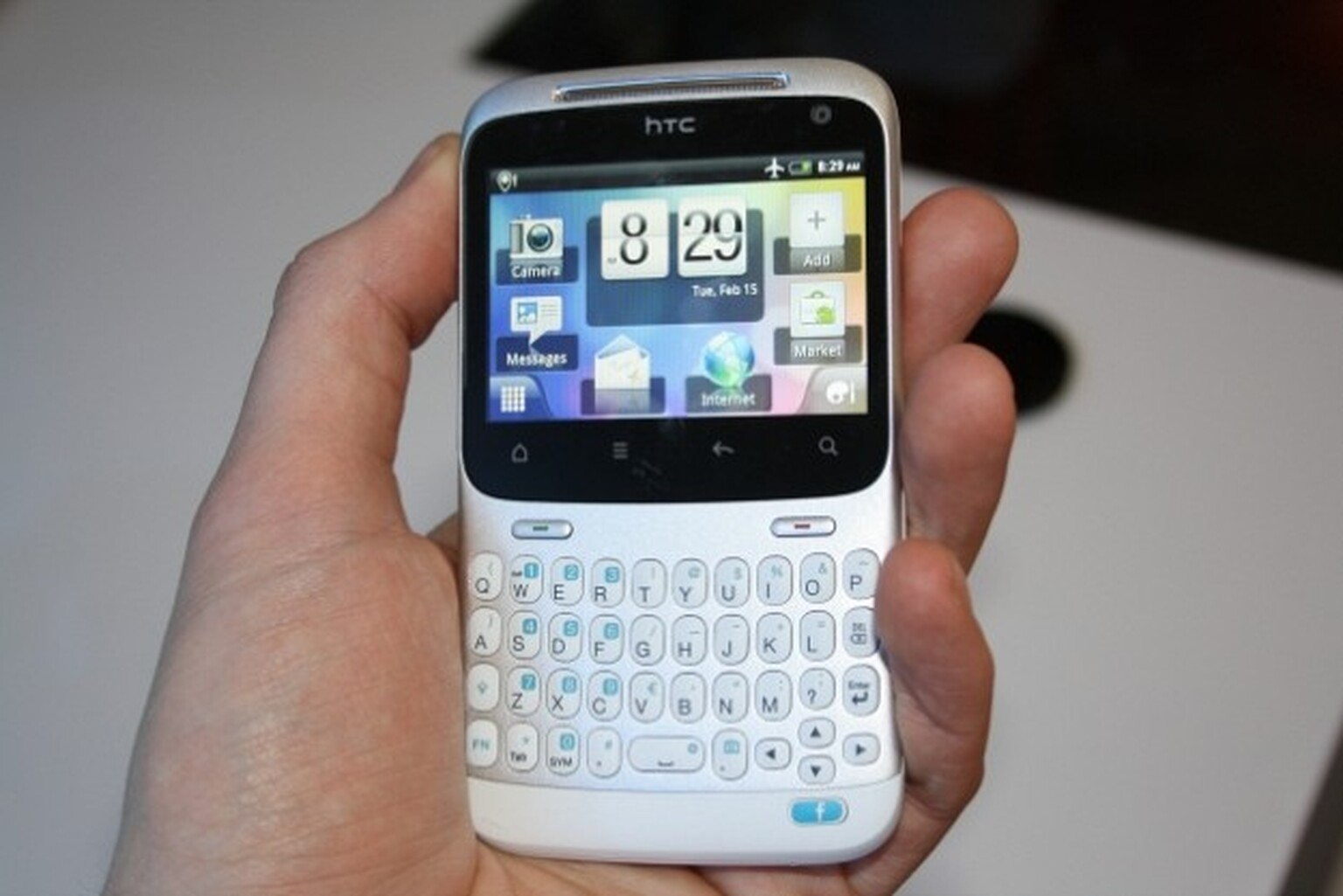 Summer release for HTC Facebook phones.