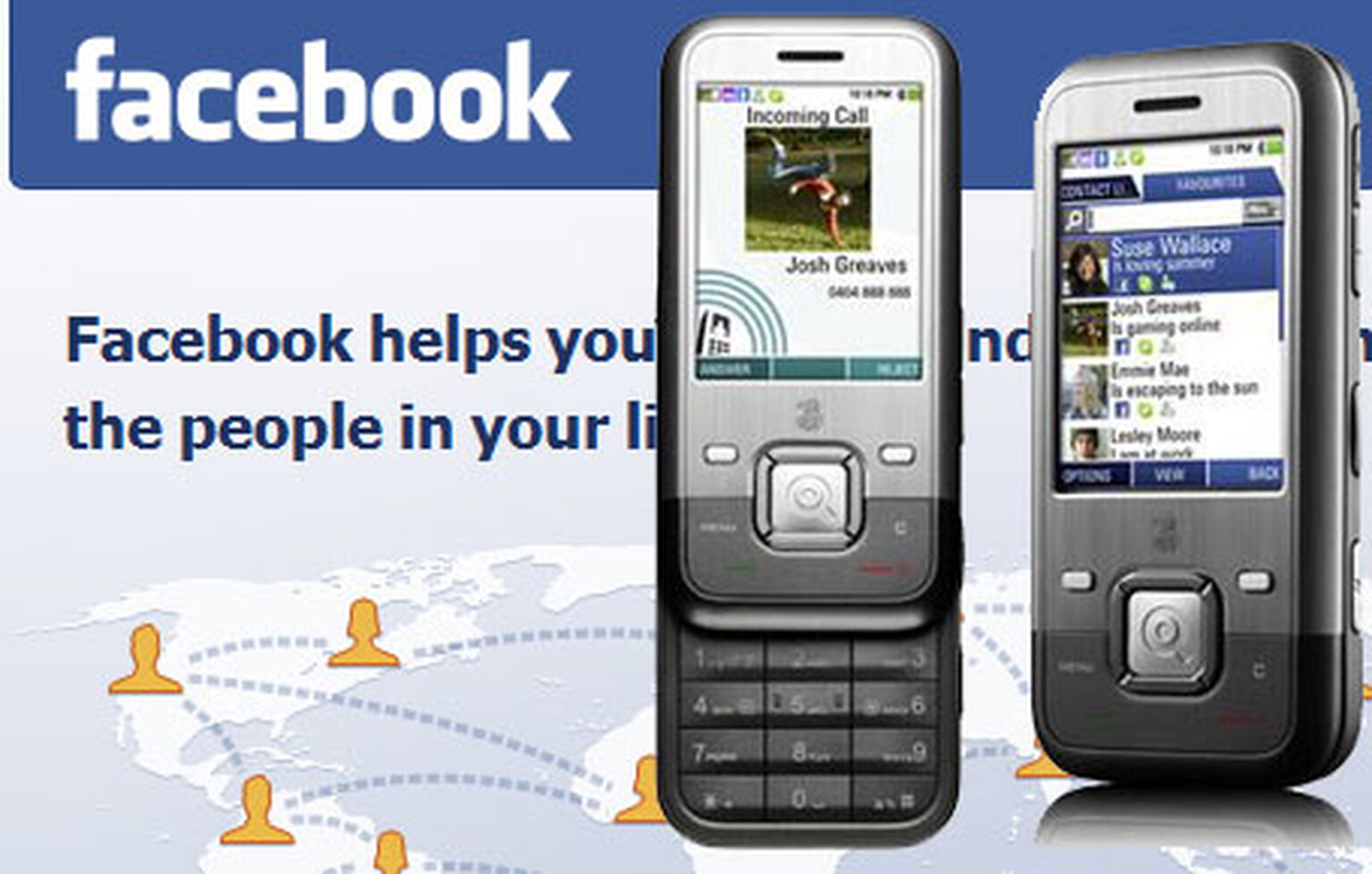 Facebook for SIM allows social networking on every phone