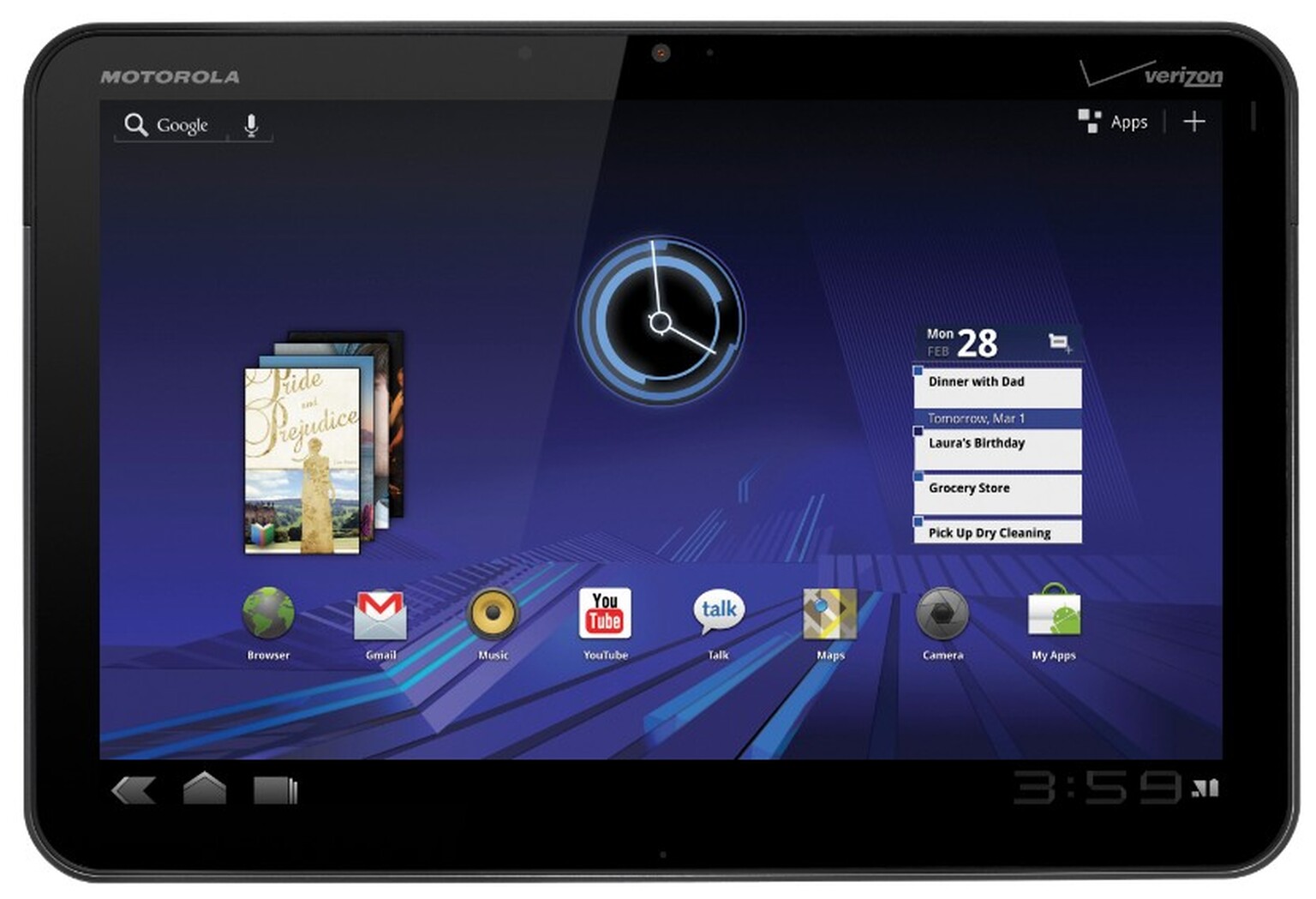 HTC Flyer vs Motorola XOOM vs LG Optimus Pad vs HP TouchPad