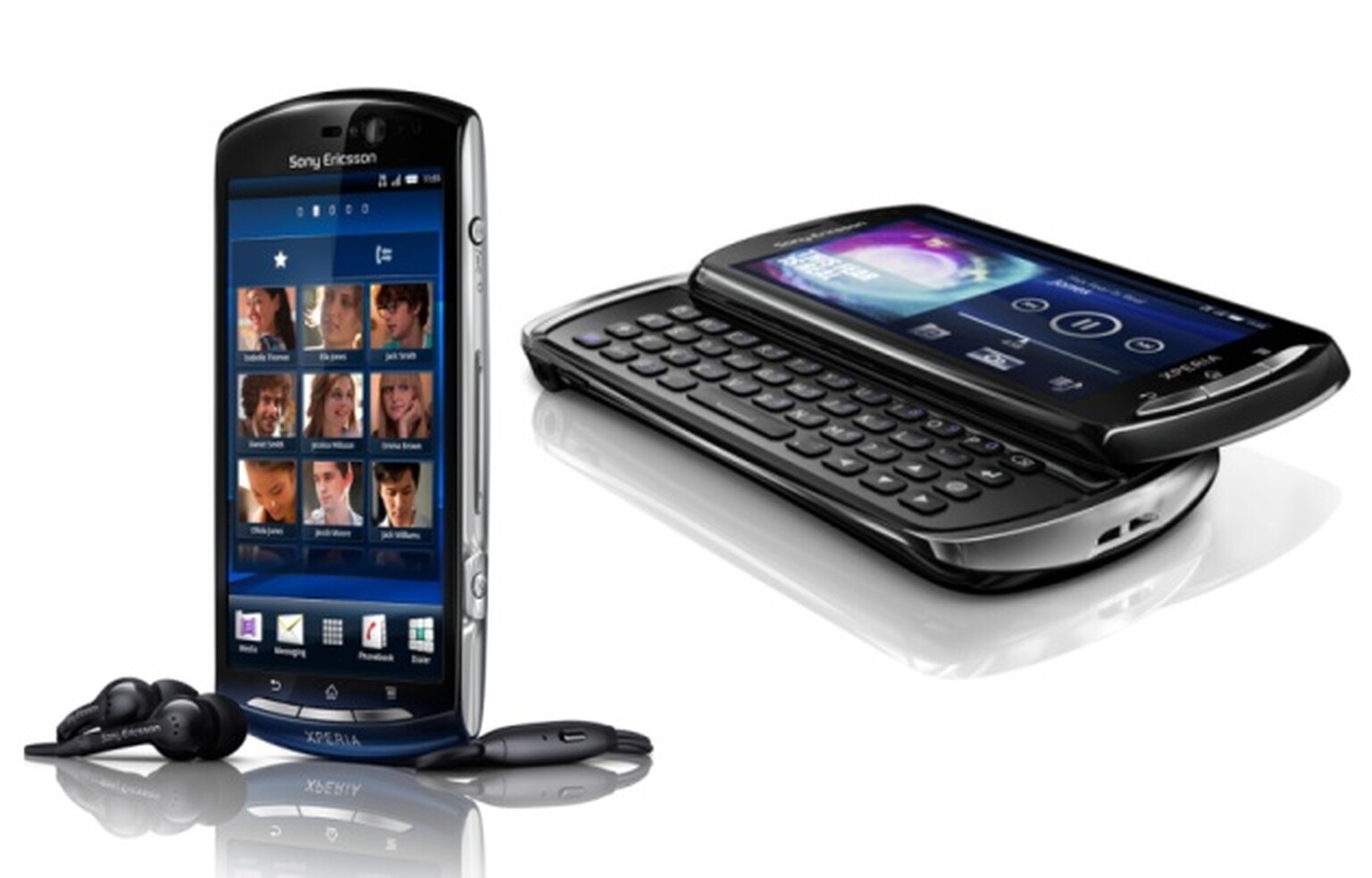 Xperia Pro and Xperia Neo: Sony Ericsson reveal more phones. Neo coming to T-Mobile and Three.