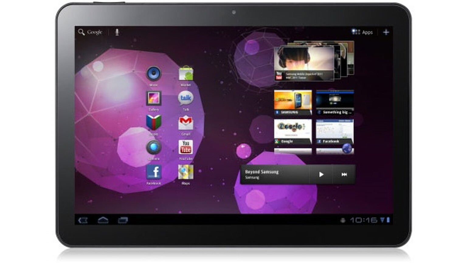 Samsung Galaxy Tab 10.1: Available only on Vodafone