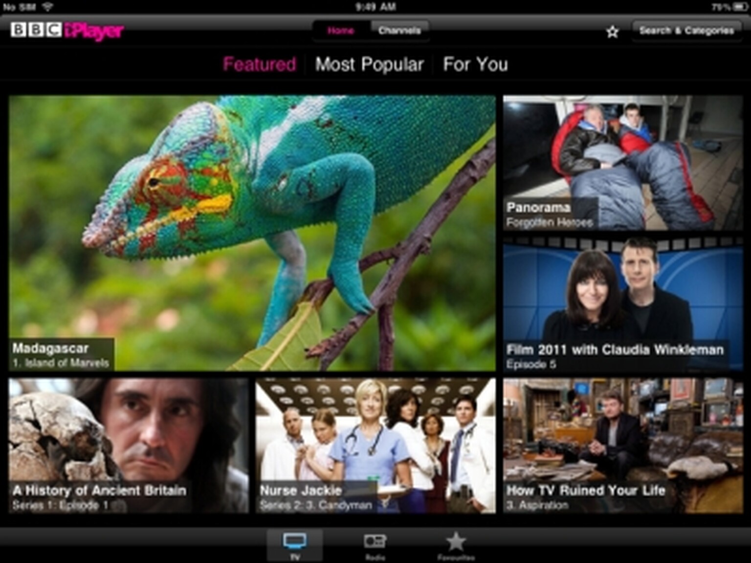 Hands-On: BBC iPlayer on iPad
