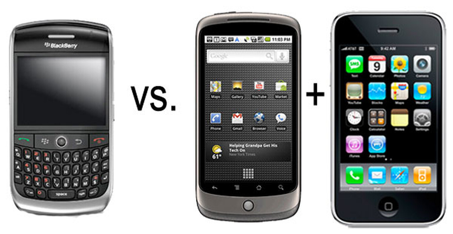 OS wars: Brits love Blackberry, iOS rules Europe