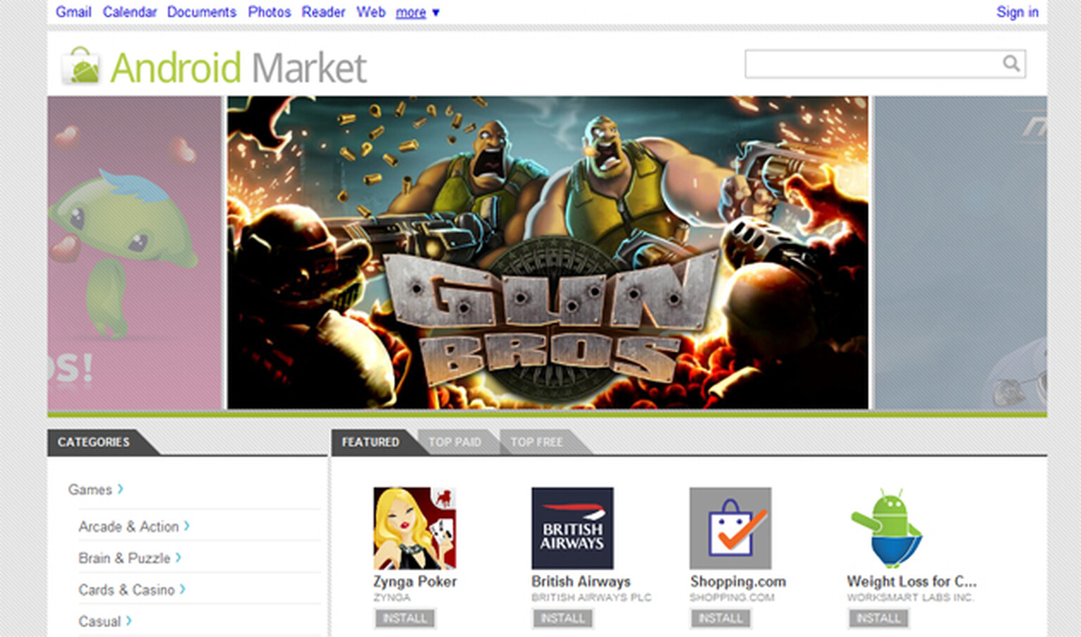 Android Market webstore launched; search for and buy Android apps from your desktop