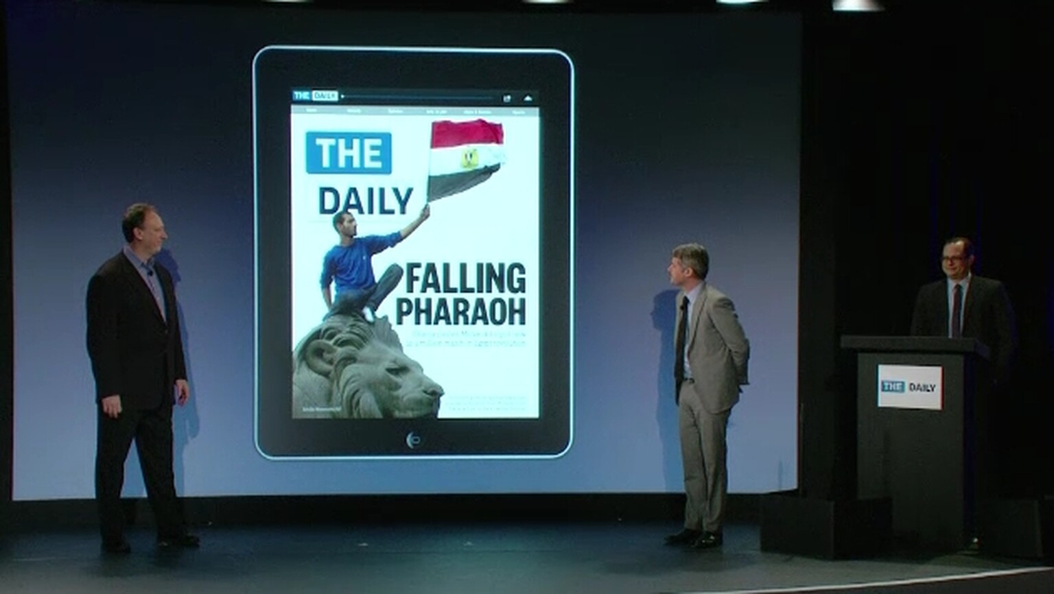 Photo gallery: Murdoch’s iPad paper arrives. Here is The Daily.