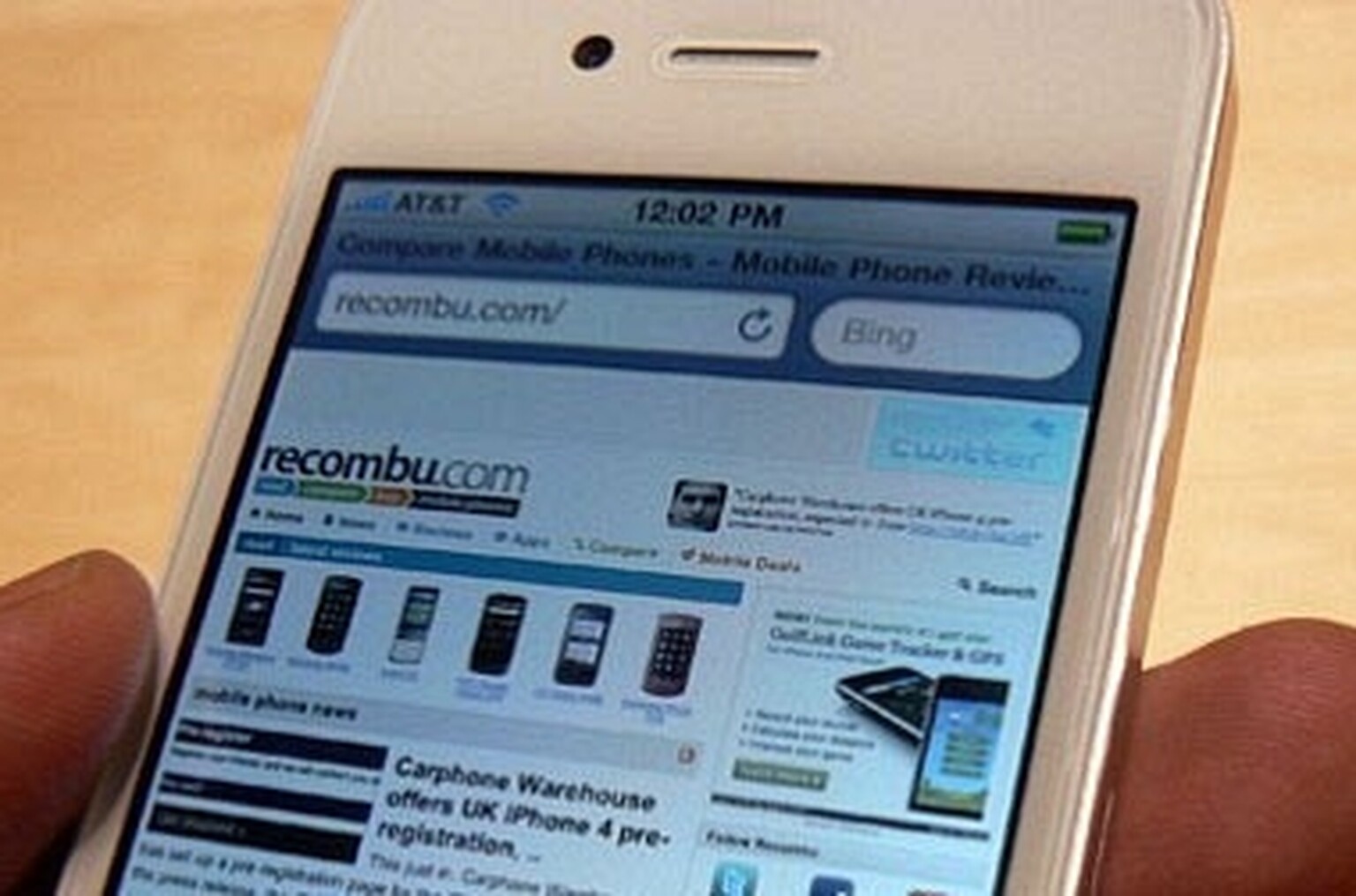 White iPhone to land end of March