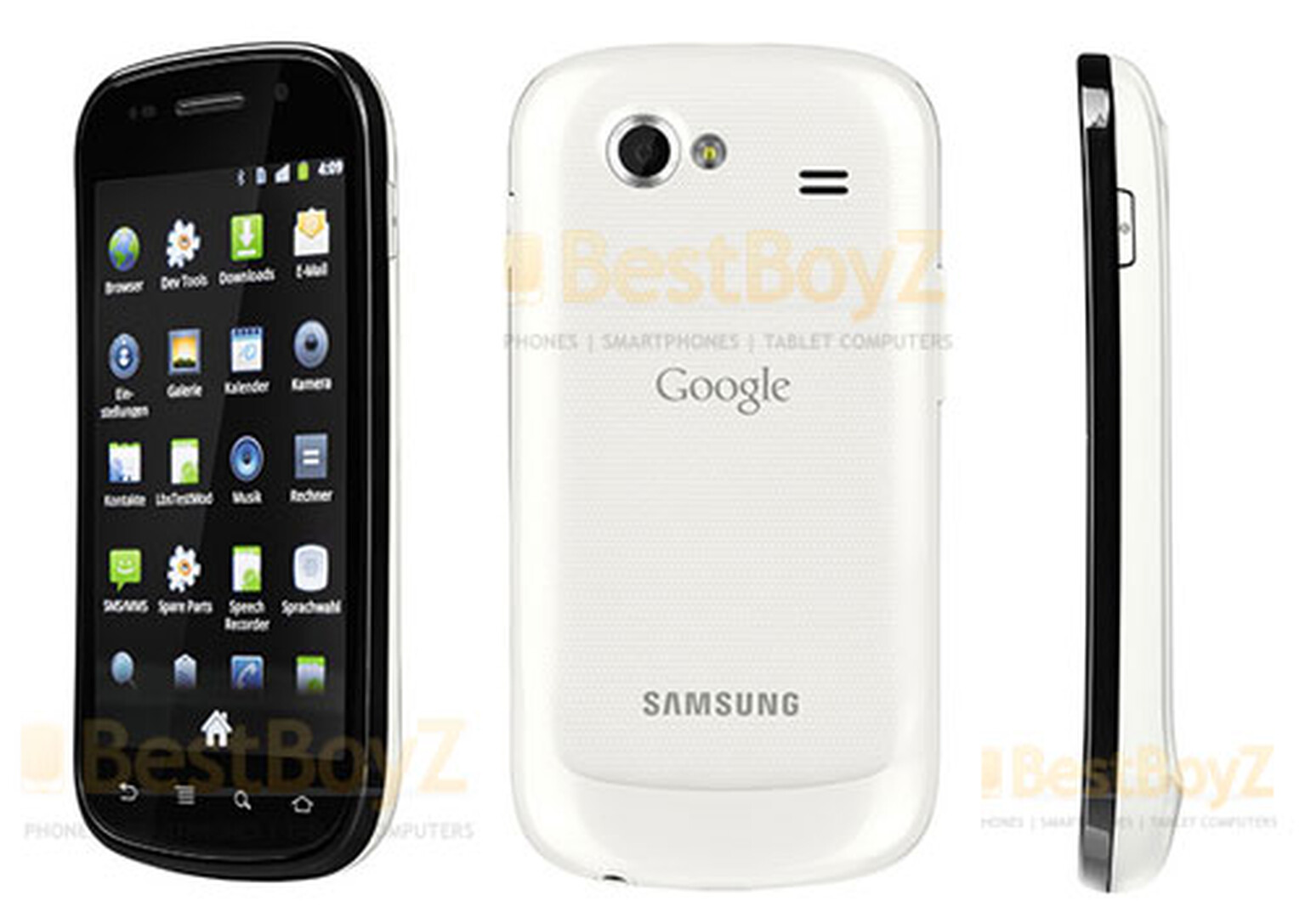 Google Nexus S spotted in white, will probably be out before white iPhone 4