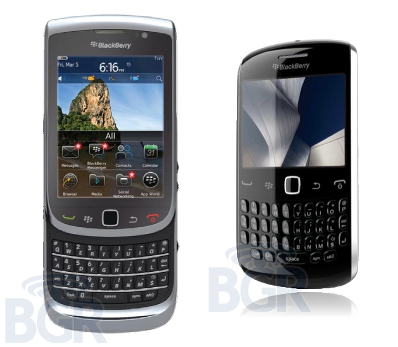 BlackBerry Torch 2 and BlackBerry Curve Apollo: More BB OS 6.1 and NFC action