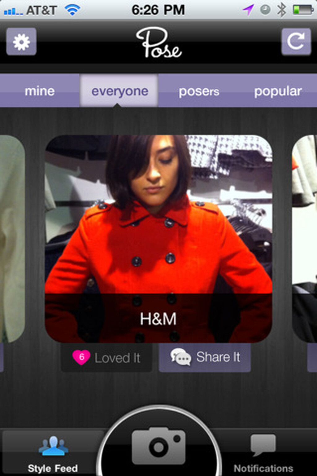 Pose is a social photos service for iPhone fashionistas