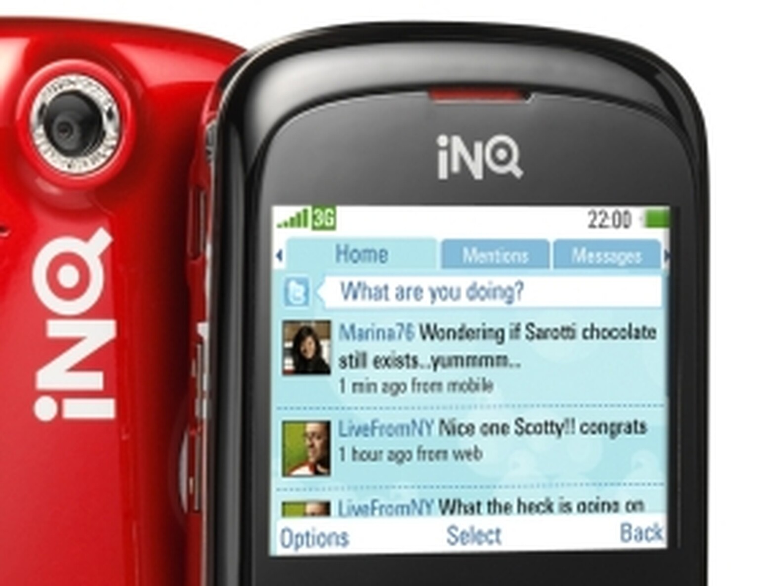 INQ Cloud Touch: Facebook phone emerges, runs on Android