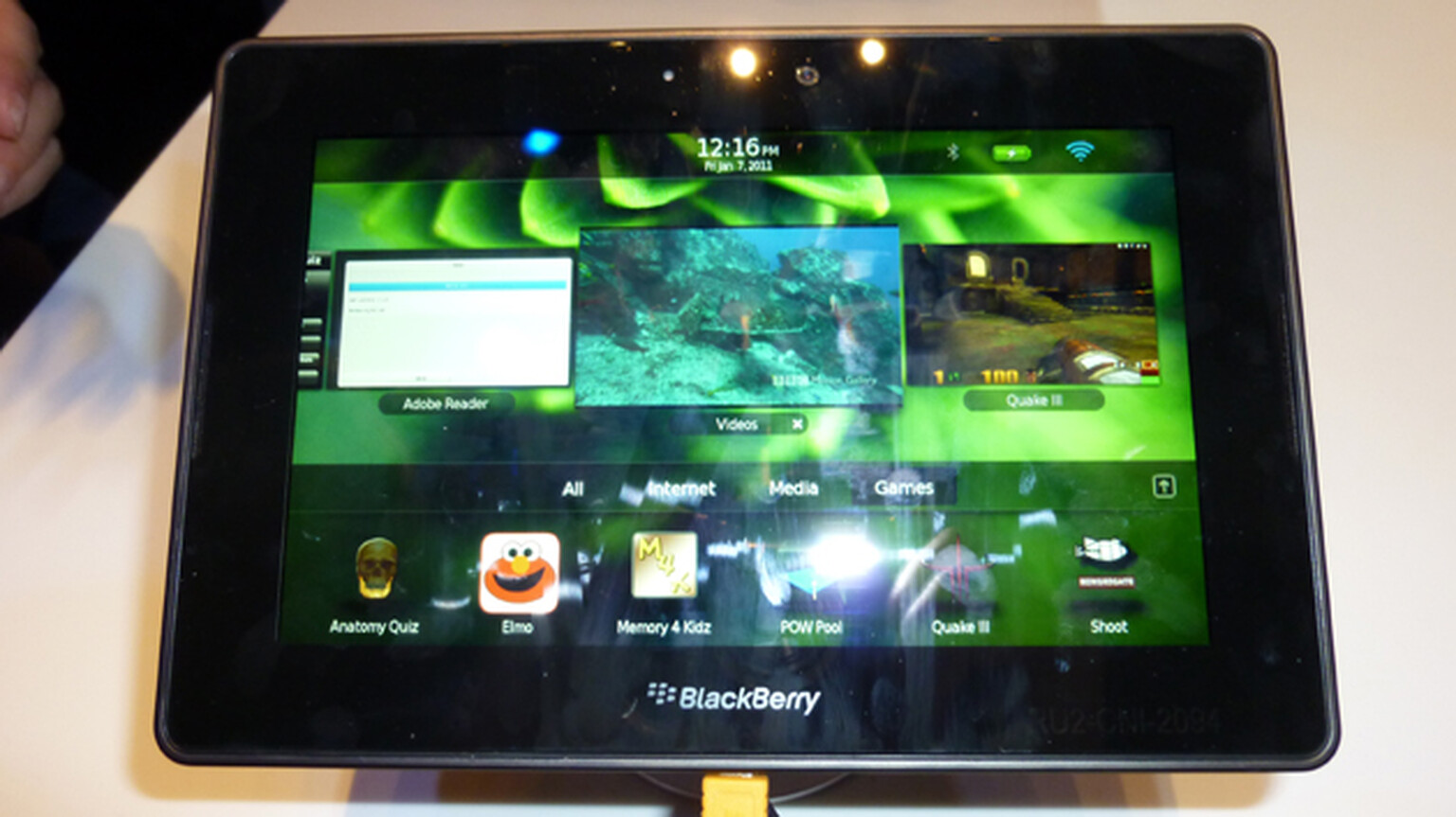 CES Photos: BlackBerry Playbook