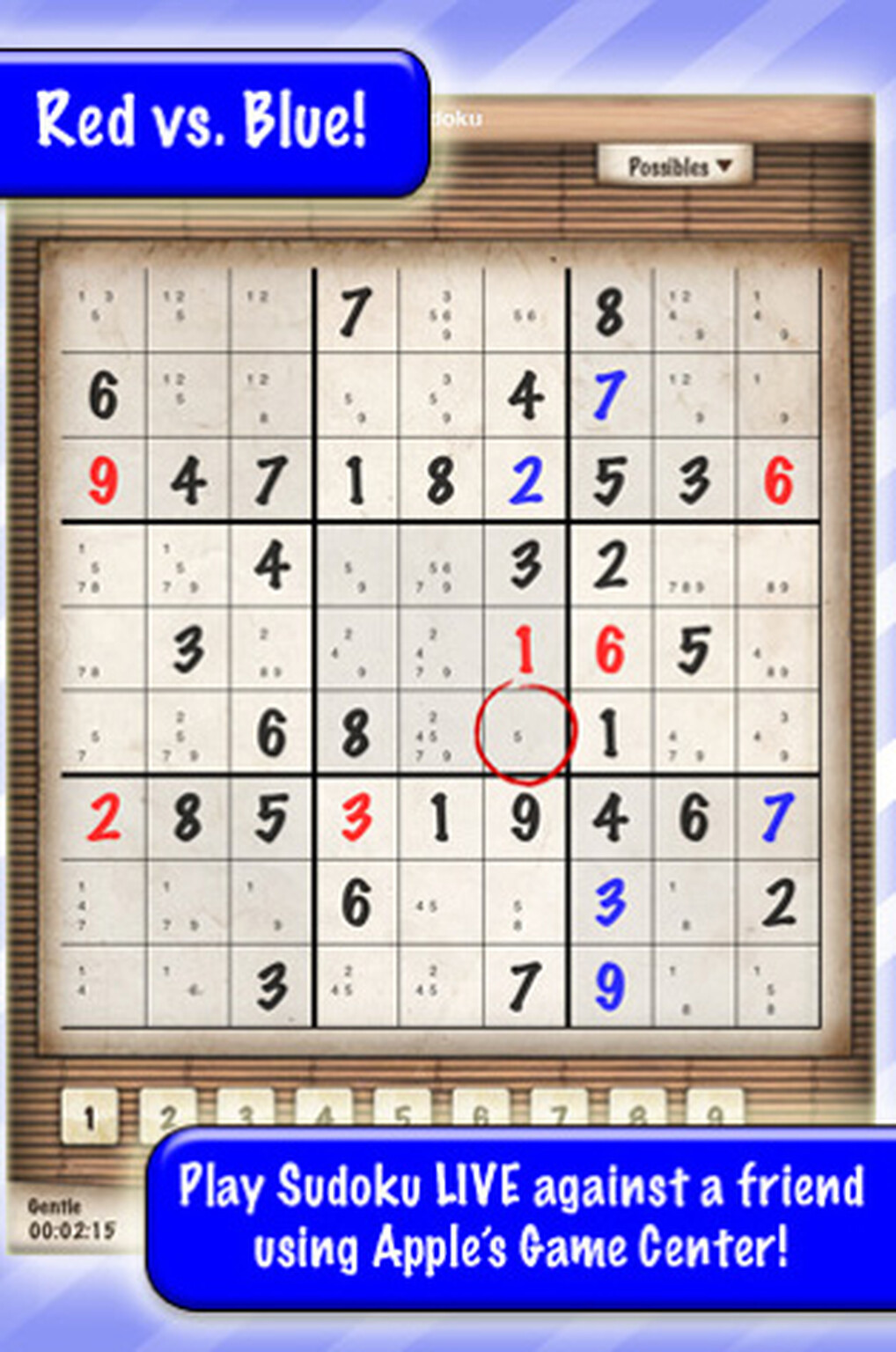 Social Sudoku offers multiplayer number-puzzling for iPhone and iPad