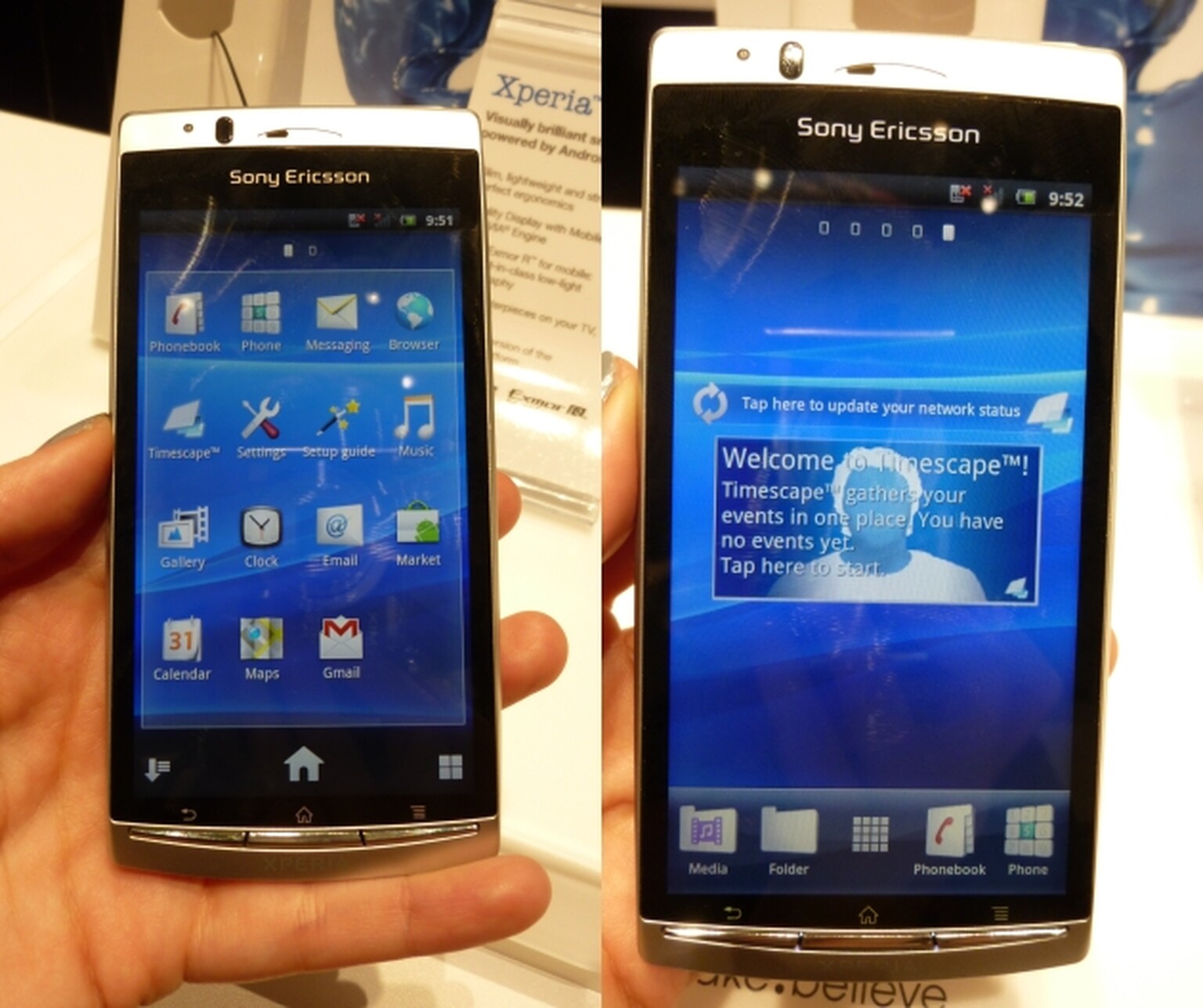 CES Photos: Sony Ericsson Xperia Arc