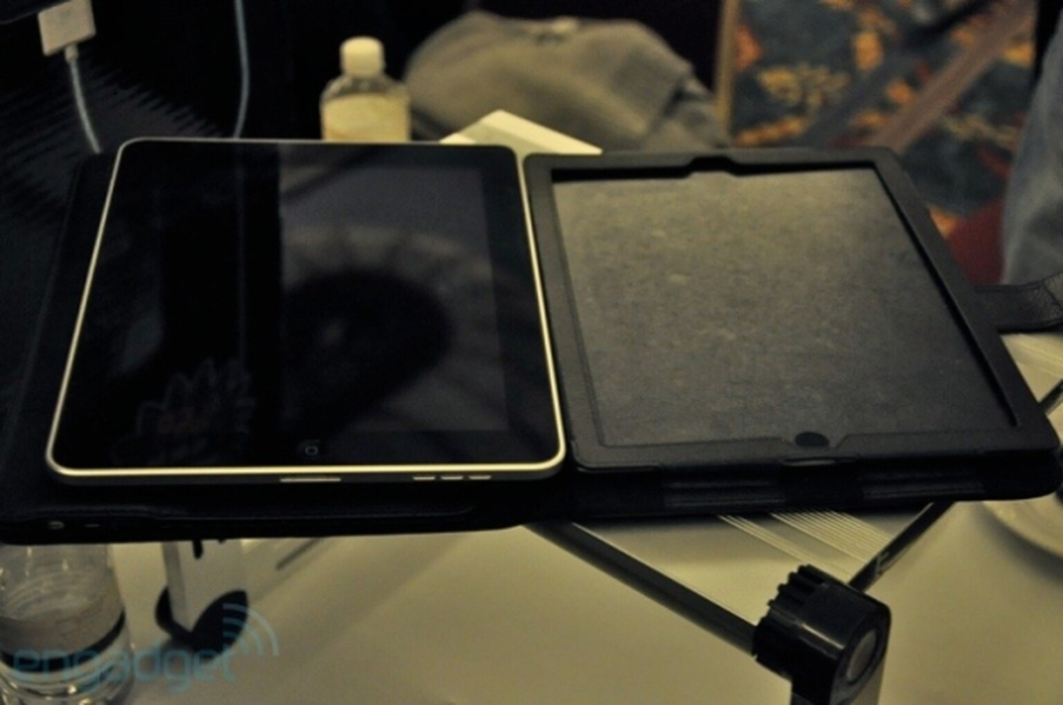 iPad 2 case shown at CES- with an iPad 2 mock-up inside.