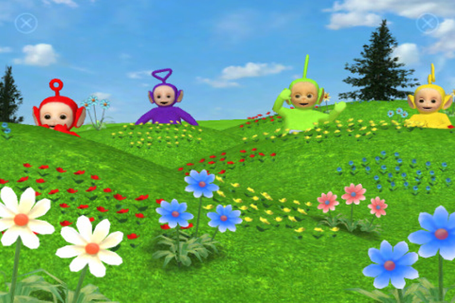 Teletubbies take on Barney in iPhone mini-games war