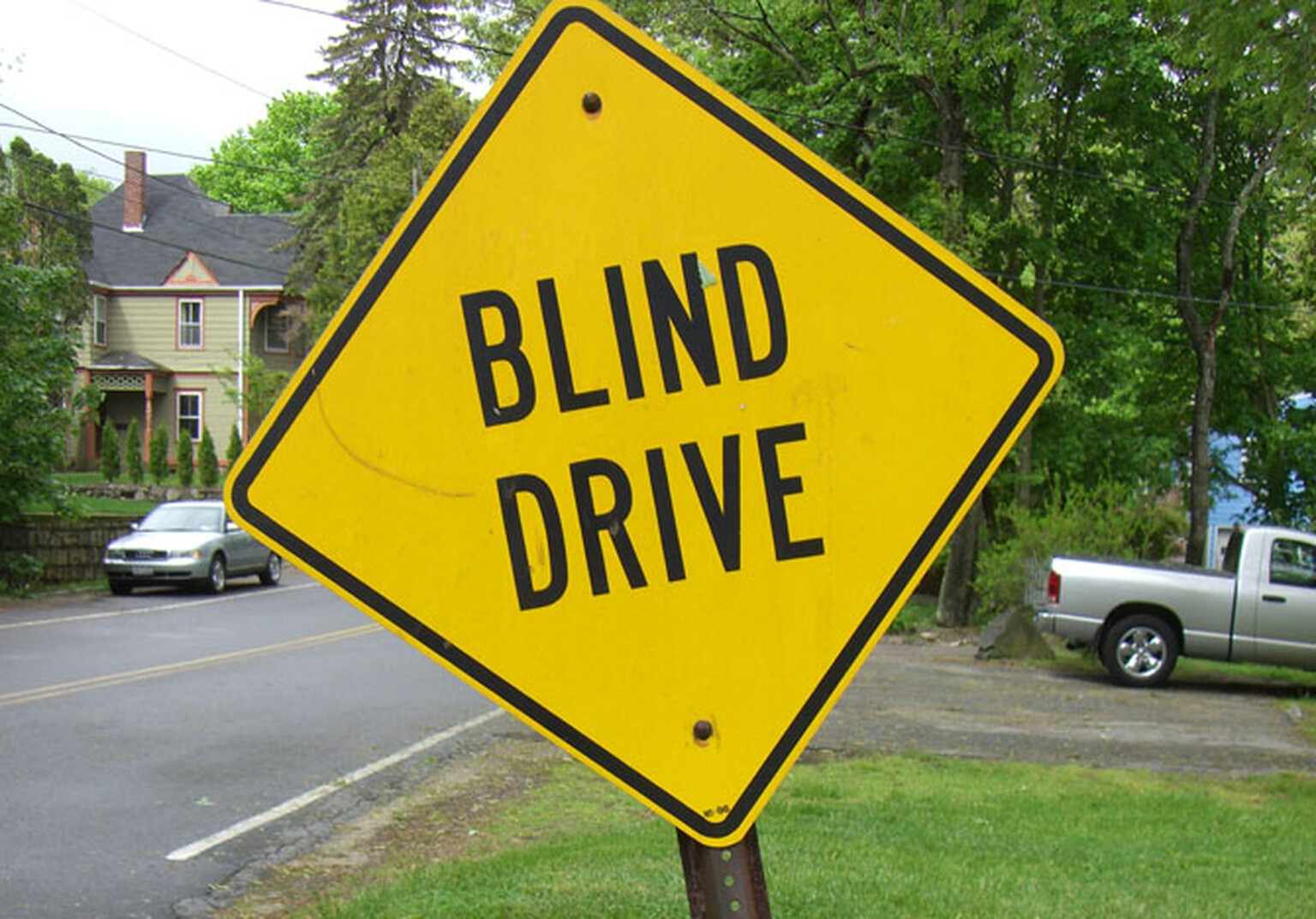Blind man leads police along five-mile high speed chase