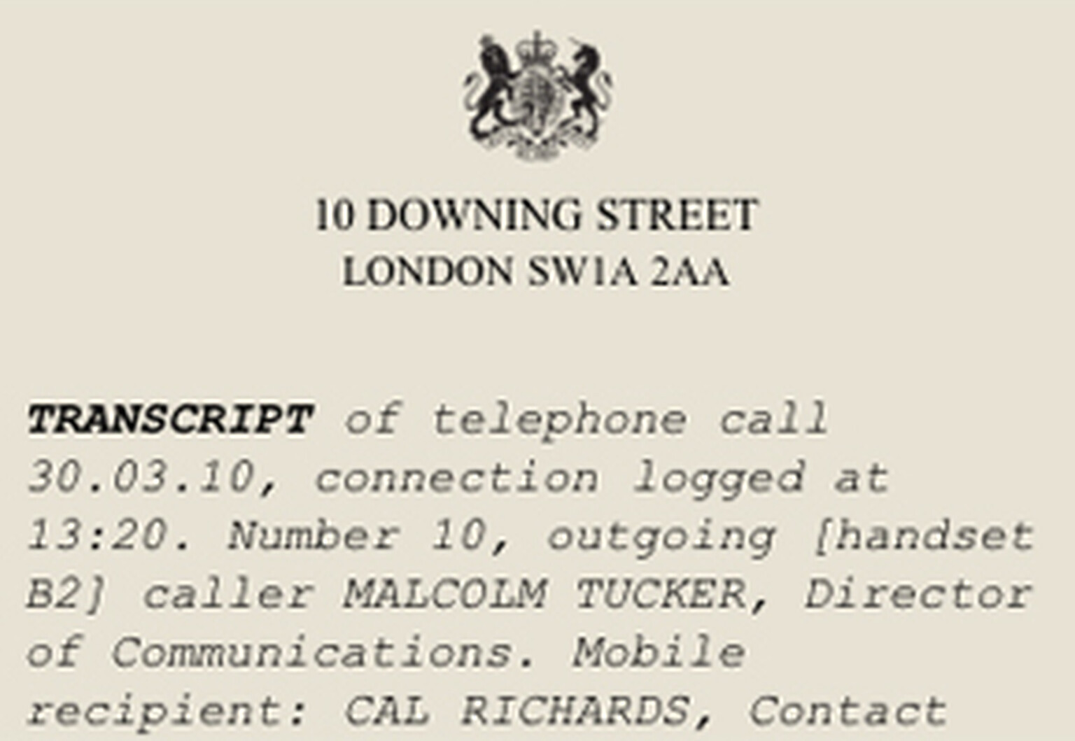 Malcolm Tucker Missing Phone app lands in App Store