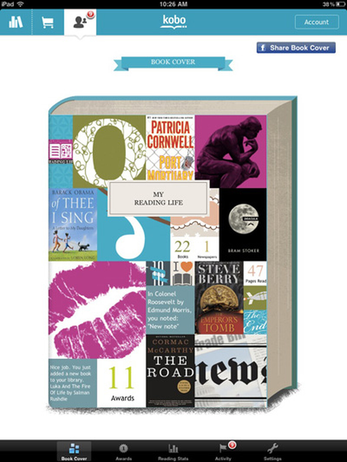 App Friday: Kobo gives e-books a social gamification twist on iPad