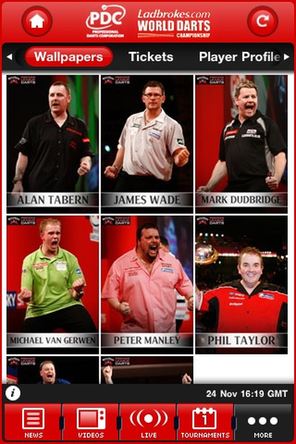 PDC World Darts Championship gets an official iPhone app