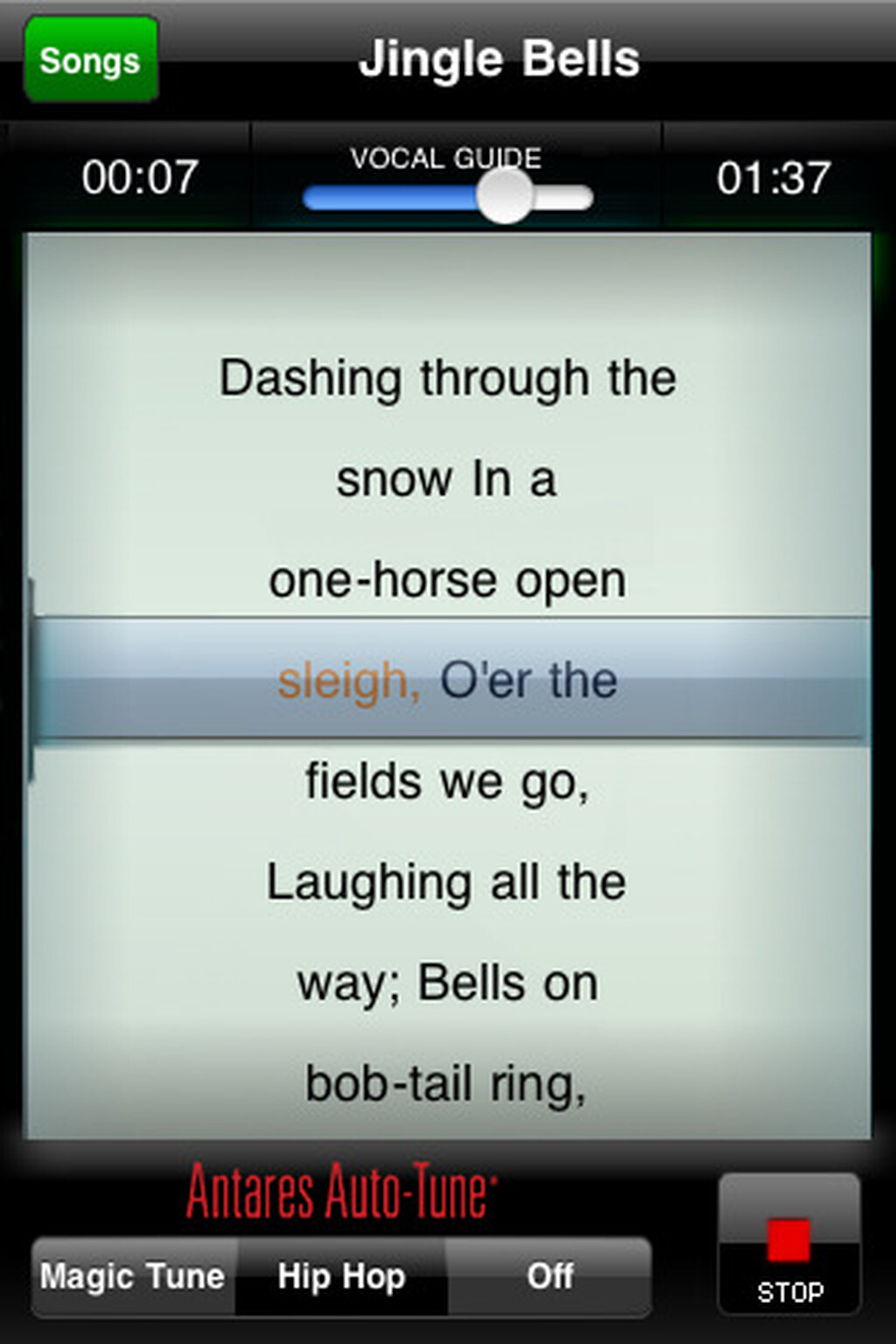 Auto-Tune your Christmas messages with Starmaker iPhone app