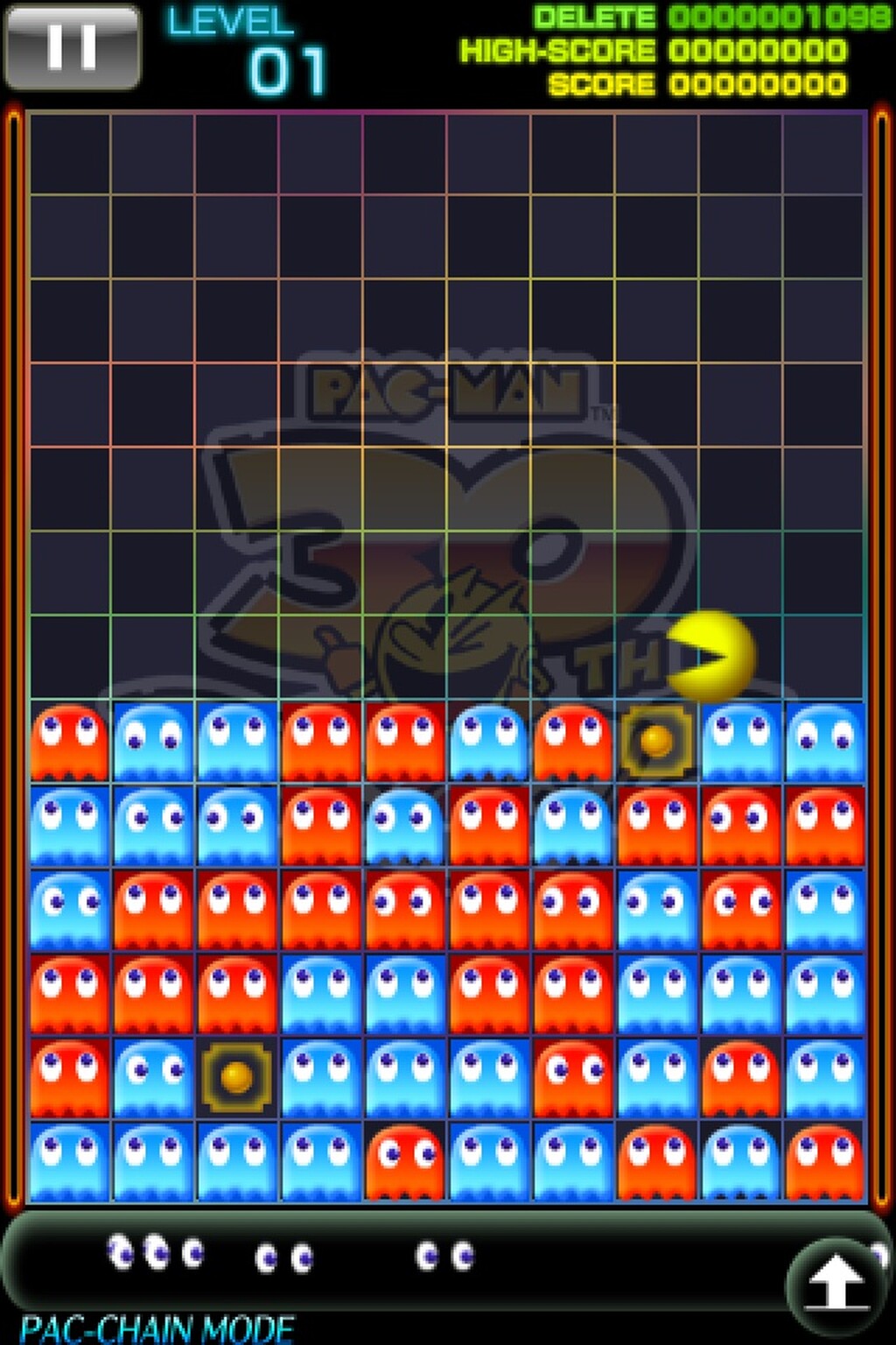 Pac-Chain: A Pac-Man game for the 21st century
