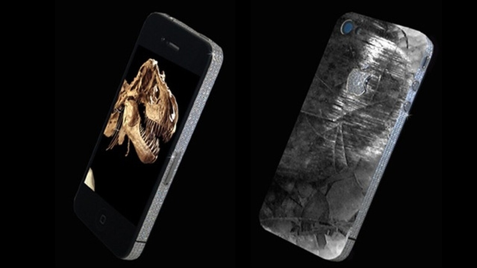 £40K iPhone case made from a T-Rex tooth and meteoric stone