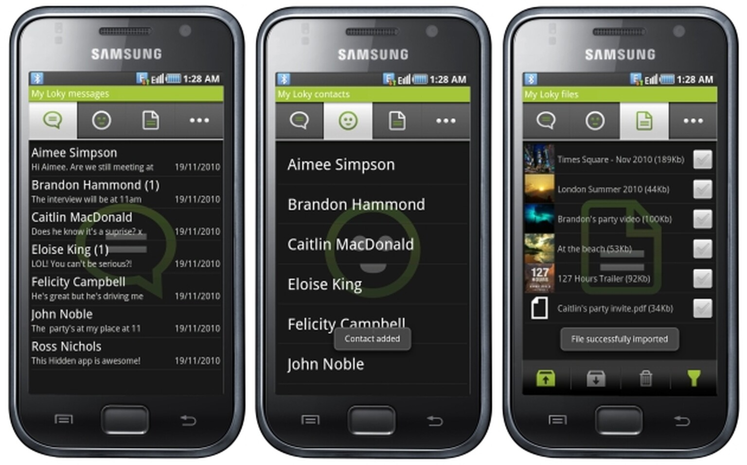 Hide your contacts, messages and pictures from prying eyes with Loky for Android