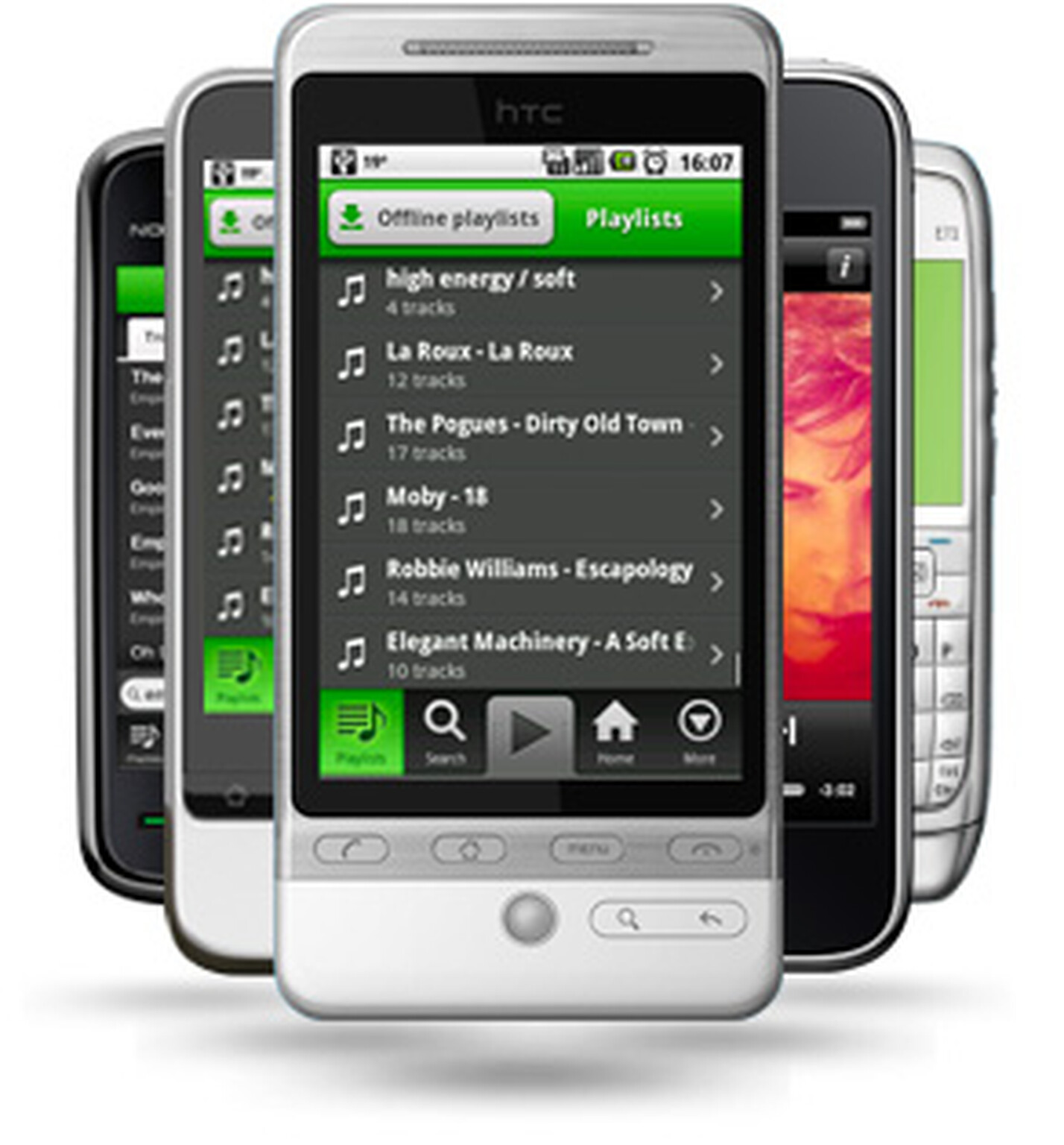 Spotify for Android updated, HTC Desire HD and Samsung Galaxy Tab now supported