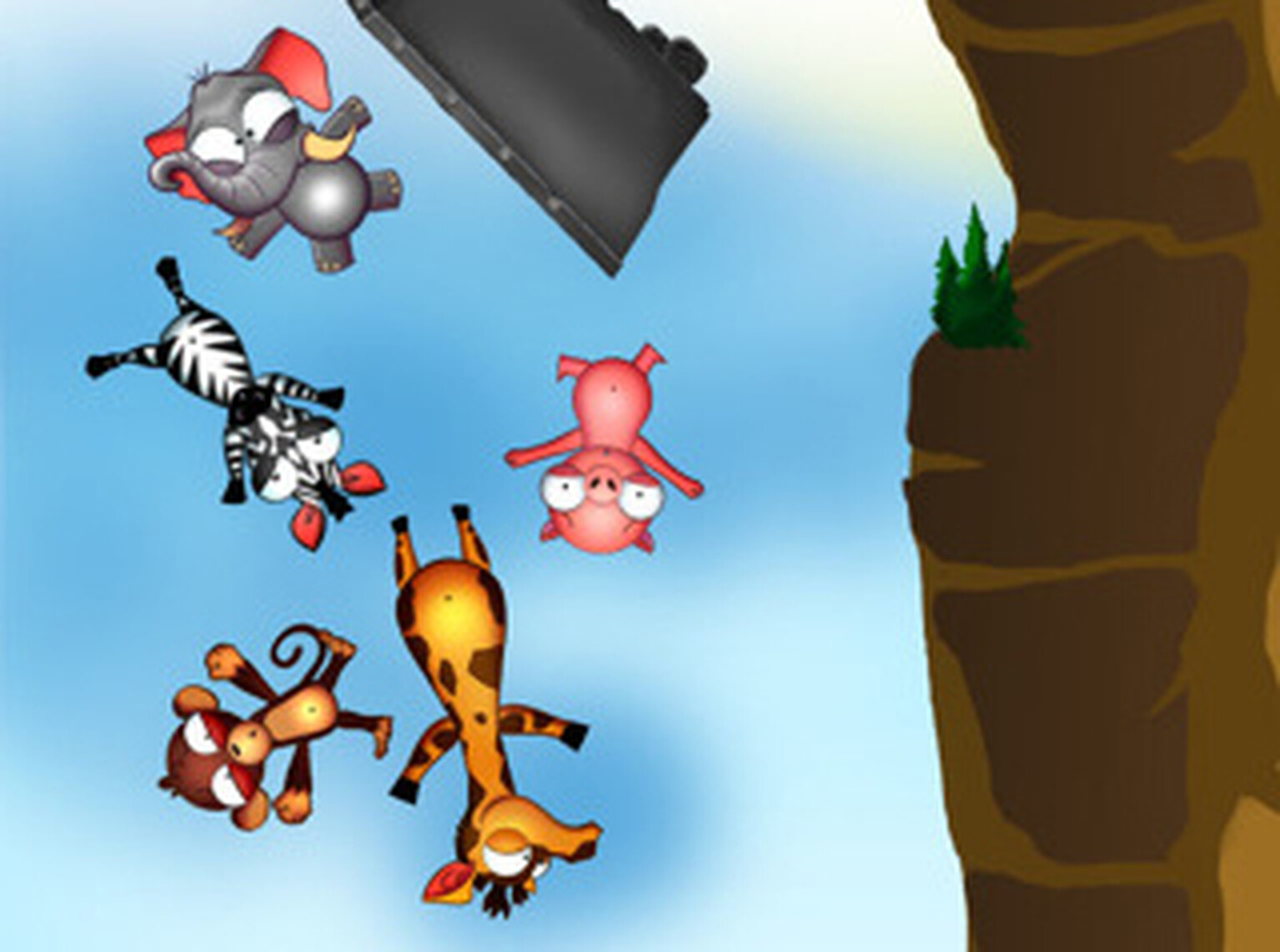 Zoo Rescue game has animals and helicopters - together at last!