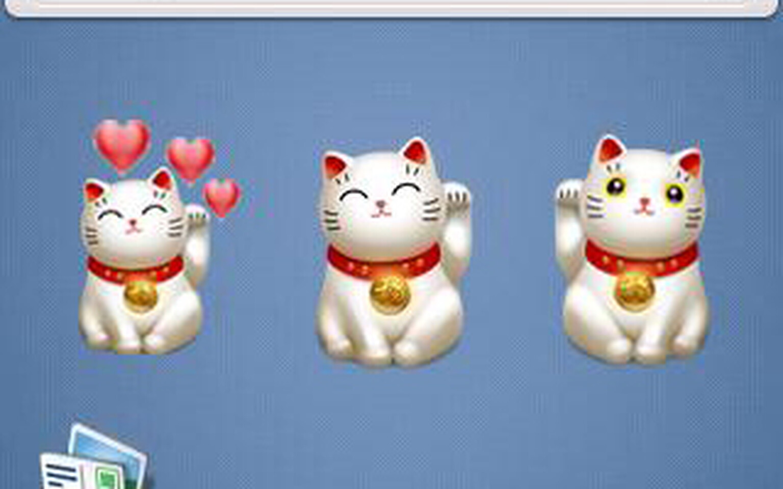 Maneki Neko Beckoning Cat widget for Android