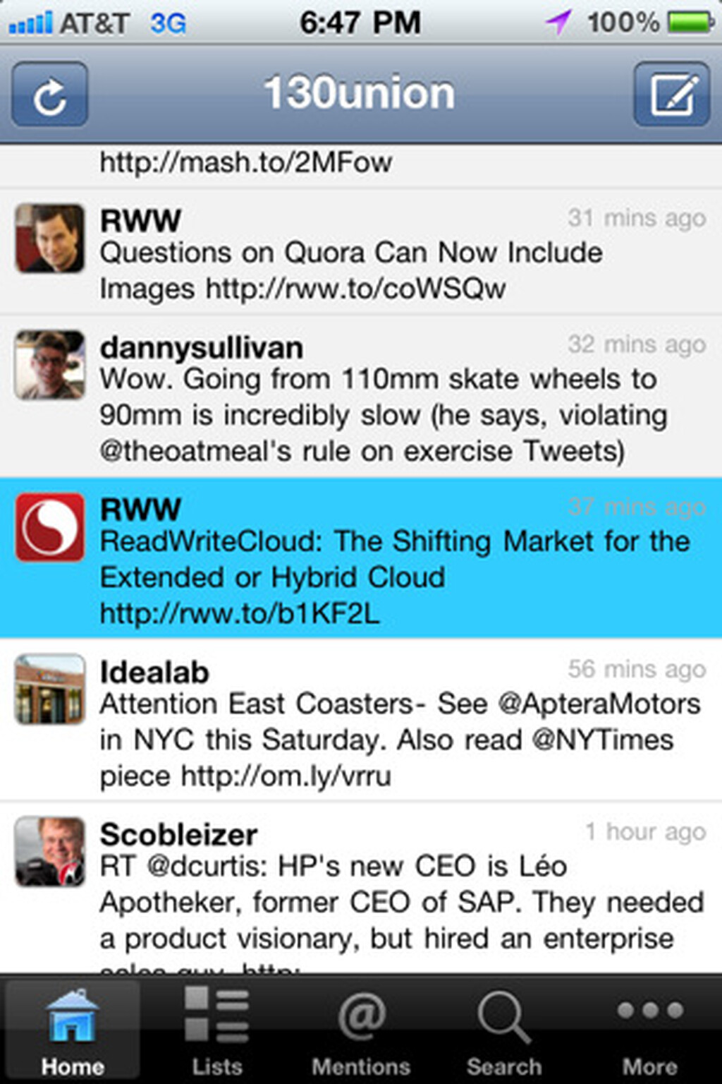 iPhone finally gets its own version of UberTwitter app