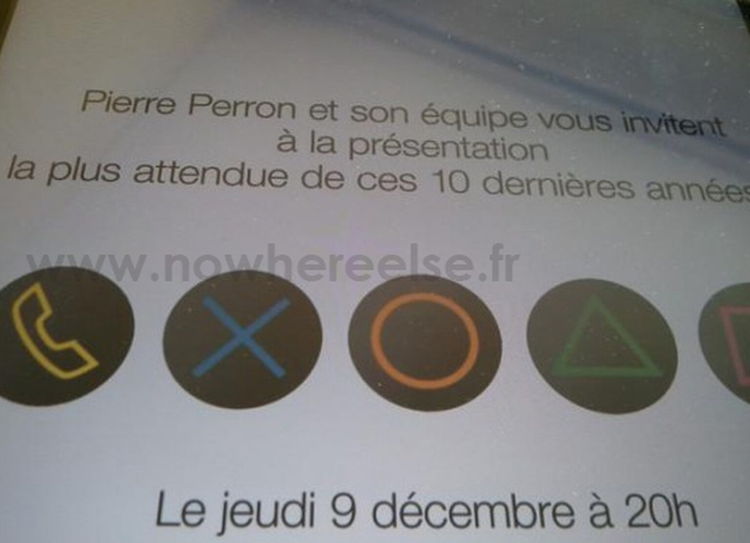 Sony Ericsson to announce the PlayStation Phone on December 9th?