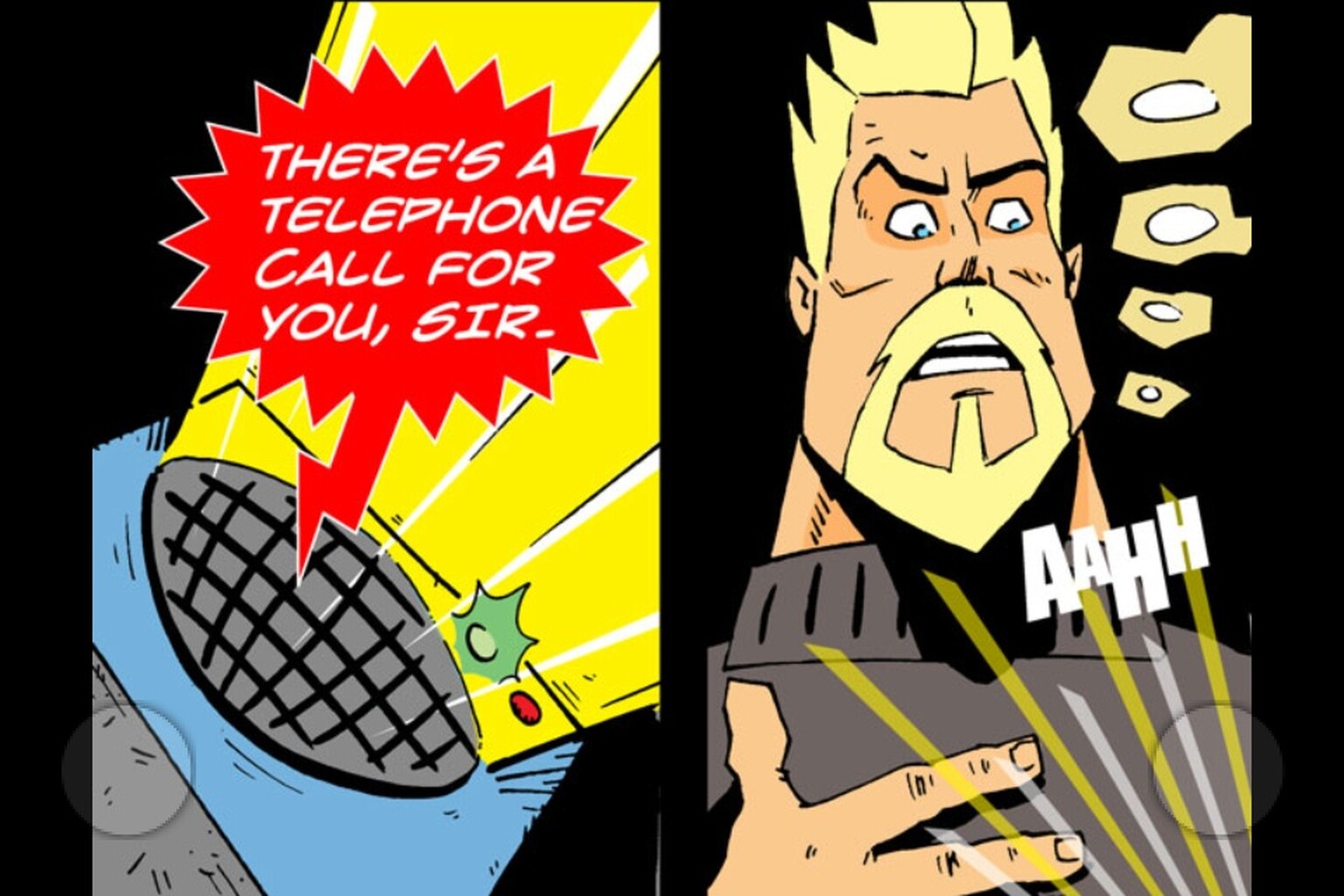 The Adventures of Simon Pegg graphic novel comes to iPhone and Android