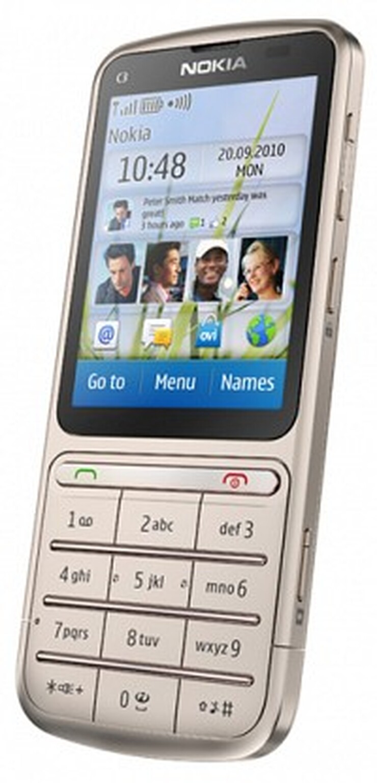 Nokia C3-01 Touch and Type out now