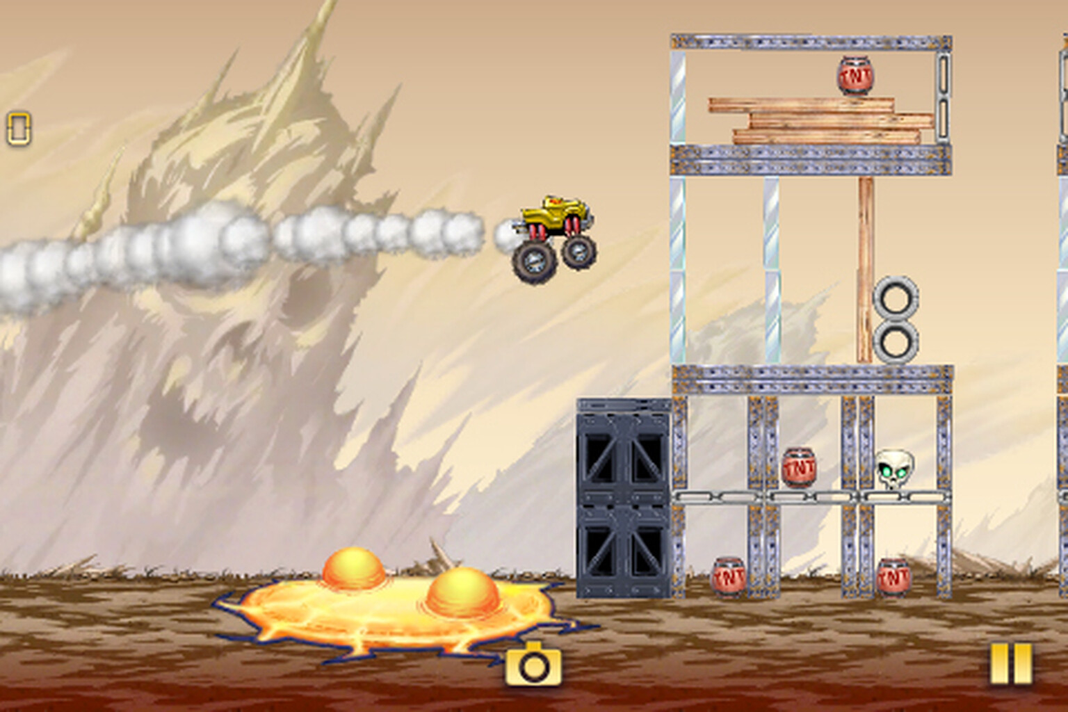 Trucks and Skulls is the new Angry Birds. But with more trucks. And skulls.
