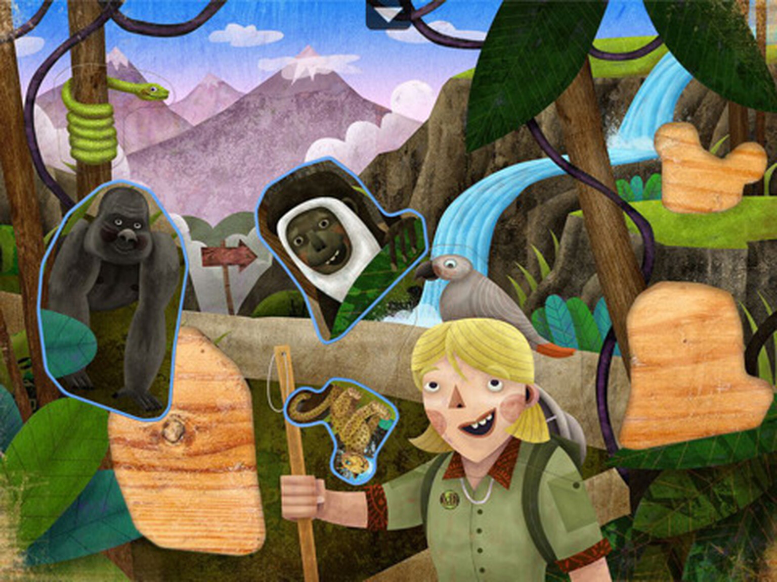 Puzzld! brings wooden lift-out puzzles to your iPad