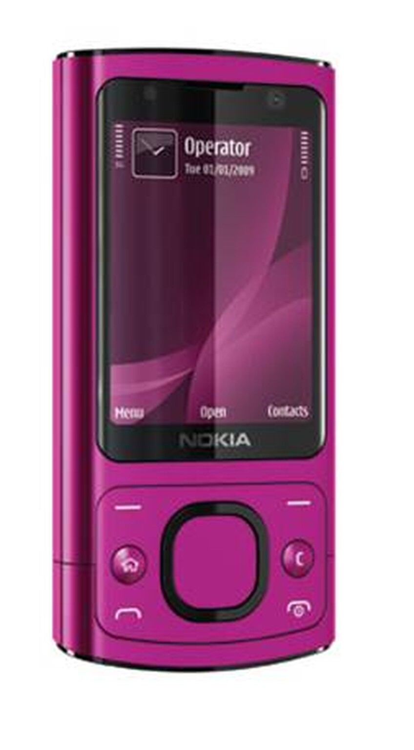 Virgin Media offers pink Nokia 6700 Slide for £8.50/month