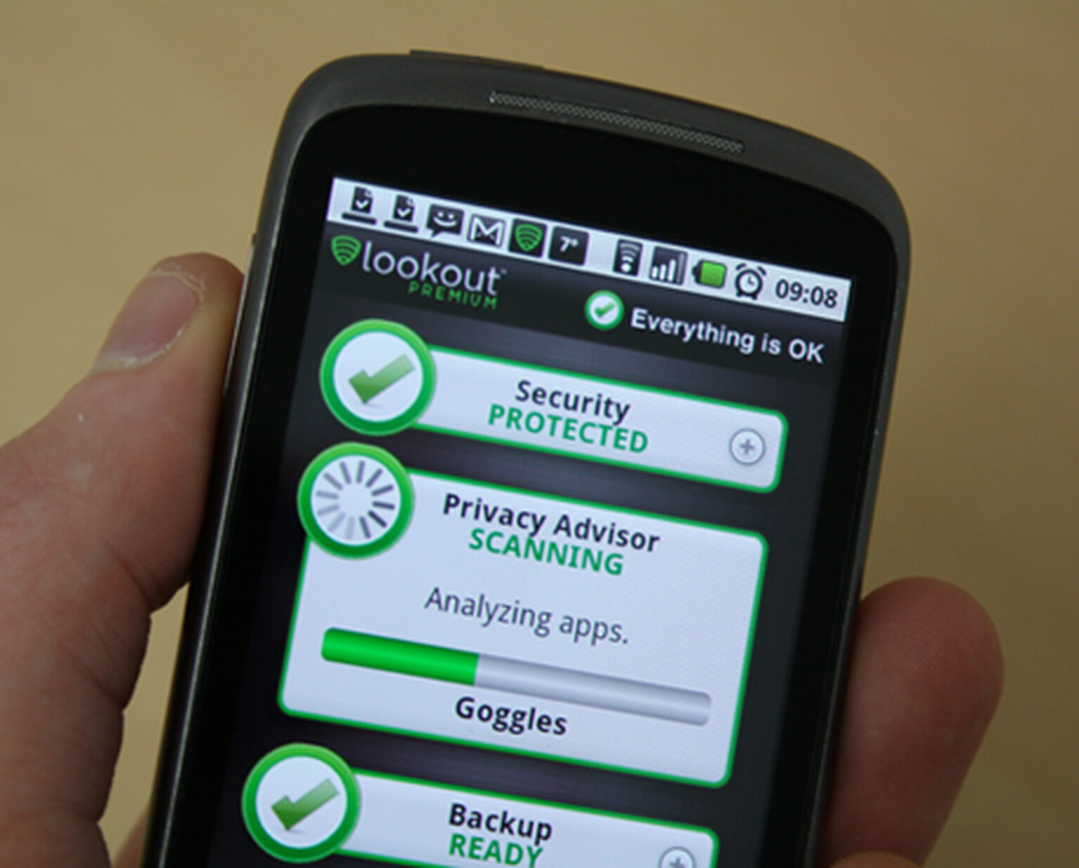 Lookout Mobile Security Premium arrives on Android